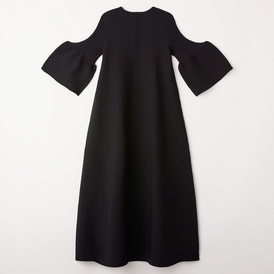 【CFCL/シーエフシーエル】<br>POTTERY SHORT BELL SLEEVE FLARE DRESS <br>CF009KH063