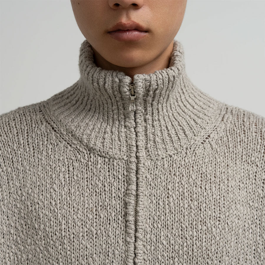 Graphpaper/グラフペーパー】Cotton Wool Slub Oversized Half Zip