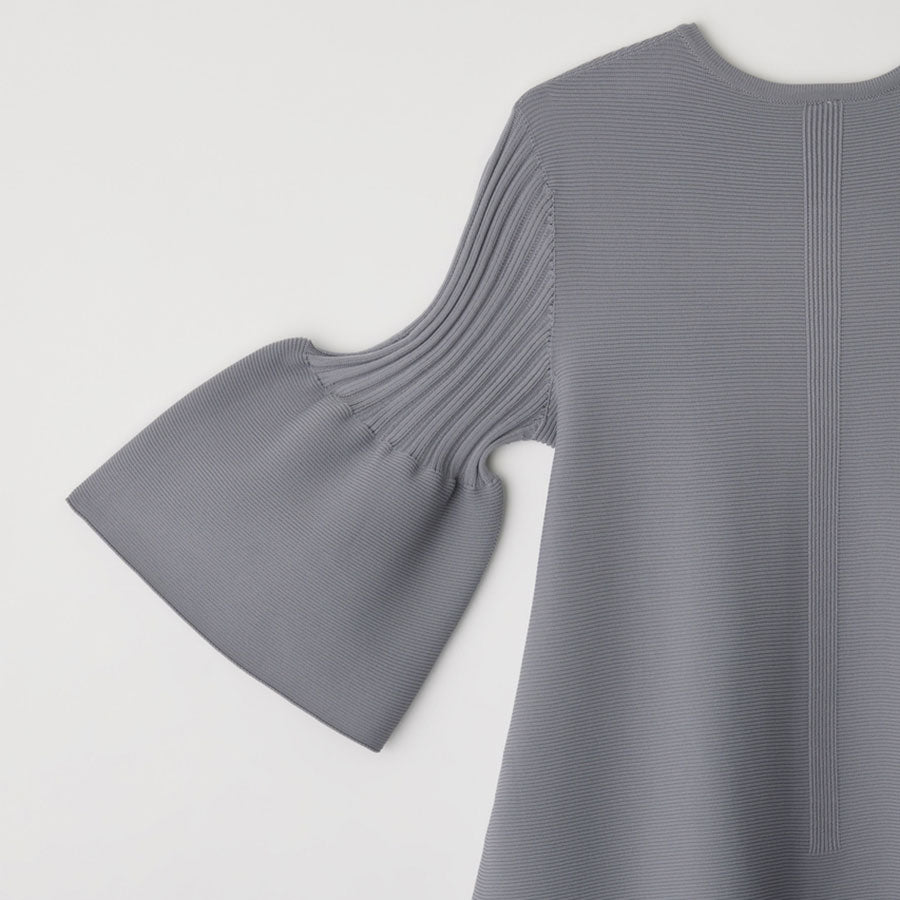 【CFCL/シーエフシーエル】<br>POTTERY SHORT BELL SLEEVE FLARE DRESS <br>CF006KH007