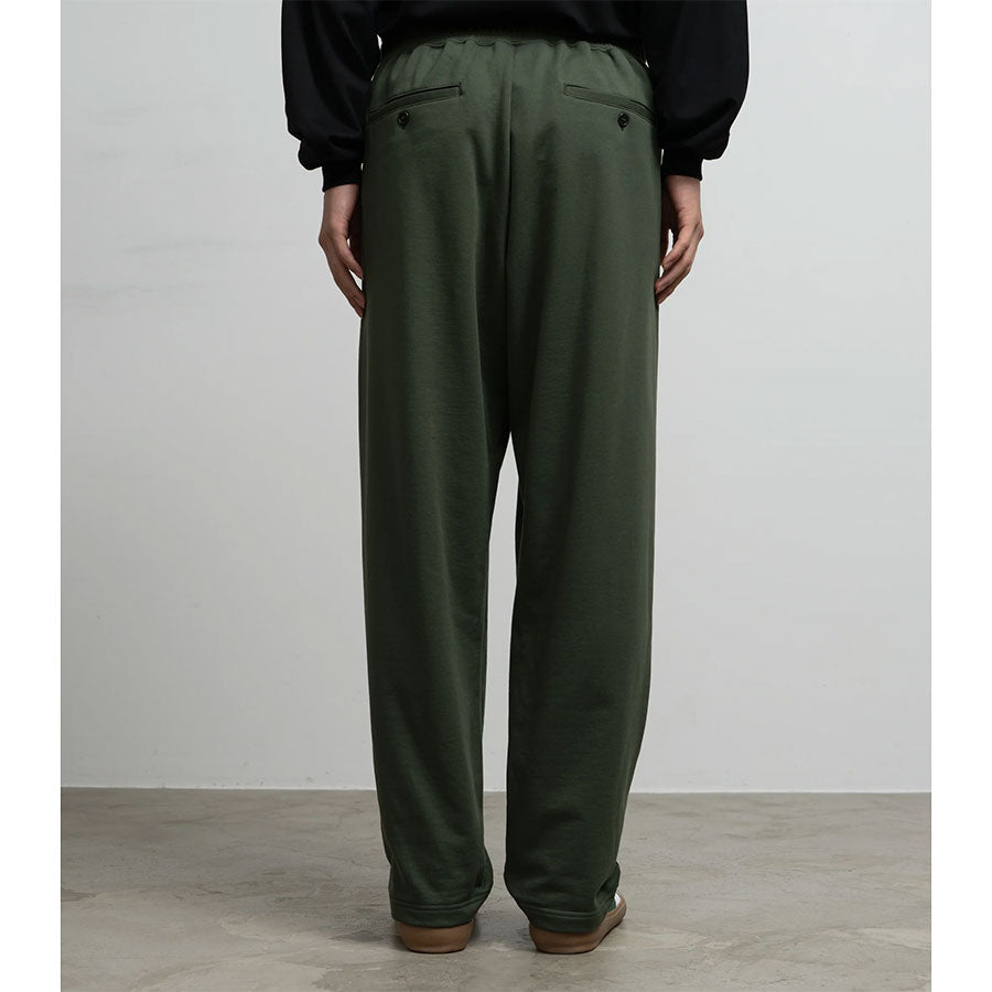 Graphpaper グリーン スラックス Graphpaper/グラフペーパー】Hard Terry Sweat Pants GM253-70196Cの