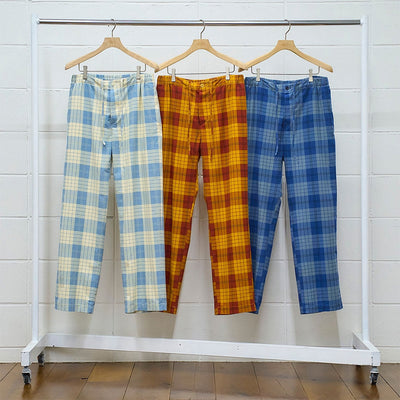 【UNUSED/アンユーズド】<br>Check pants <br>UW1107
