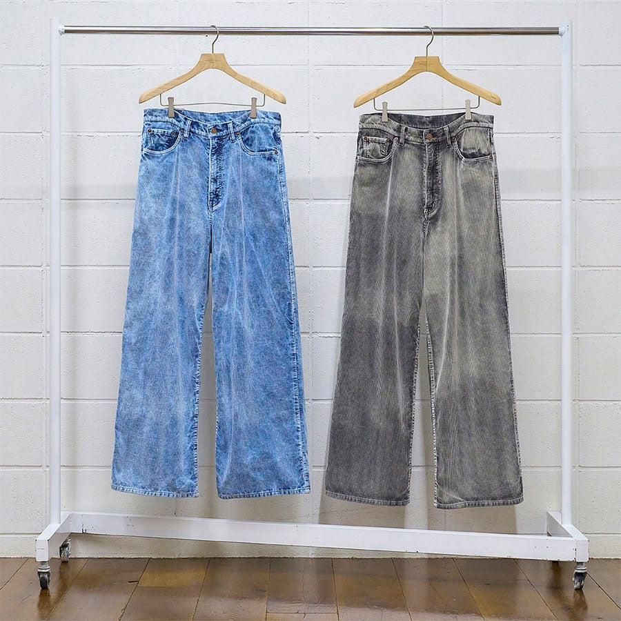 【UNUSED/アンユーズド】<br>Corduroy wide pants <br>UW1151