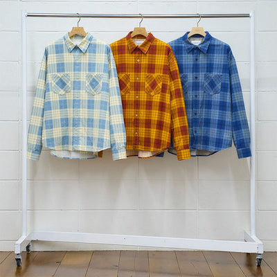 【UNUSED/アンユーズド】<br>Check shirt <br>US2384