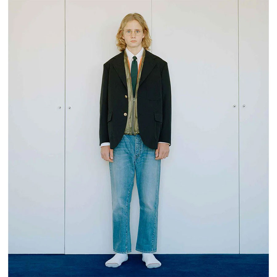 Unlikely Assembled Blazer アンライクリー 紺 ブレザー