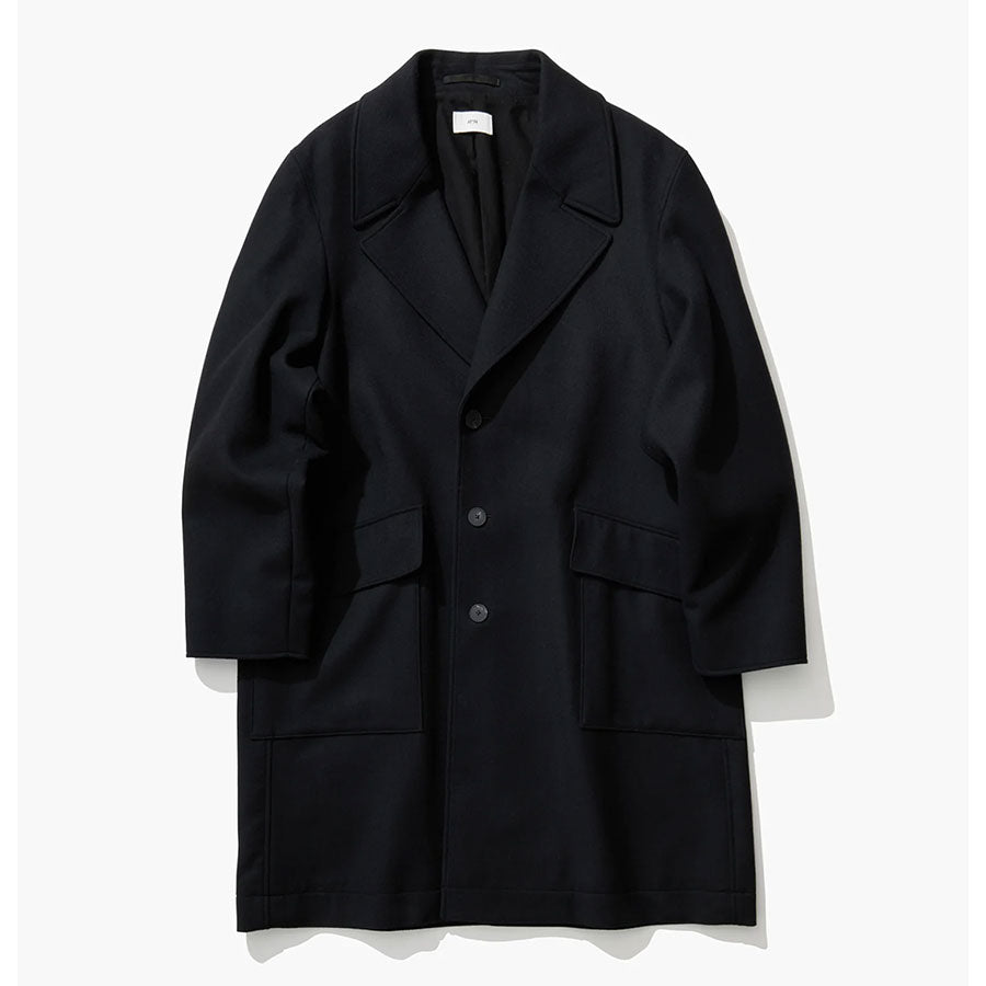 【ATON/エイトン】<br>SUPER 160S DOUBLE SAXONY SEMI DOUBLE COAT <br>SCAGGW0912