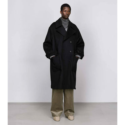 【Graphpaper/グラフペーパー】<br>Light Melton Pea Coat <br>GM253-10266B
