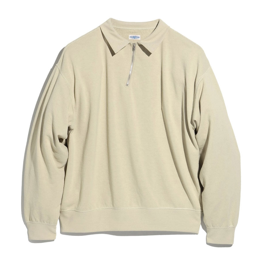 【FOUNDOUR/ファウンダ】<br>HALF ZIP LONG SLEEVE SHIRT <br>015FD252012