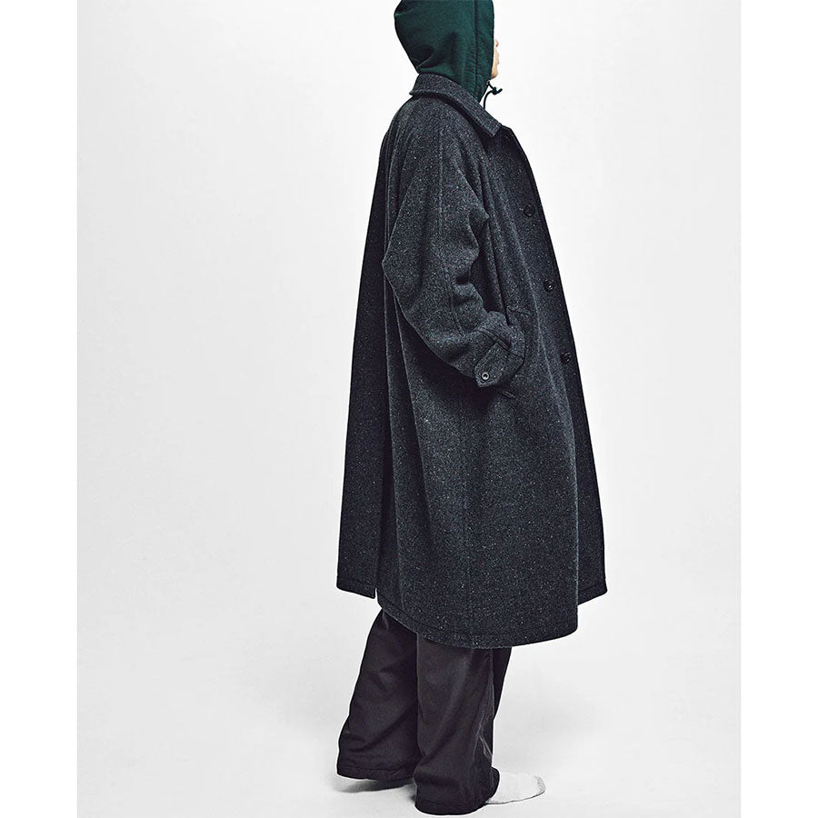 【Unlikely/アンライクリー】<br>Unlikely Balmacaan Coat Nep Tweed <br>U25F-19-0001