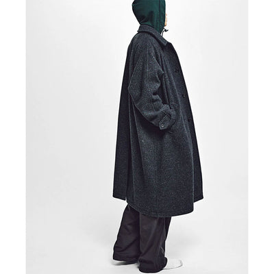 【Unlikely/アンライクリー】<br>Unlikely Balmacaan Coat Nep Tweed <br>U25F-19-0001