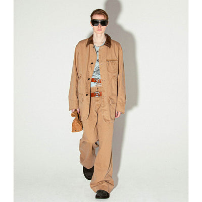 【DAIRIKU/ダイリク】<br>"Cooper" Vintage Washed Hunting Jacket <br>25AWCP1