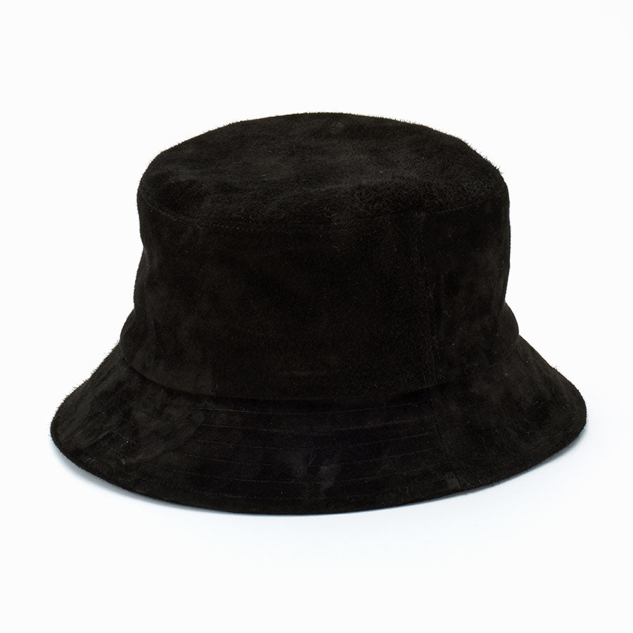 【KIJIMA TAKAYUKI/キジマタカユキ】<br>CALF SUEDE BUCKET HAT <br>242903