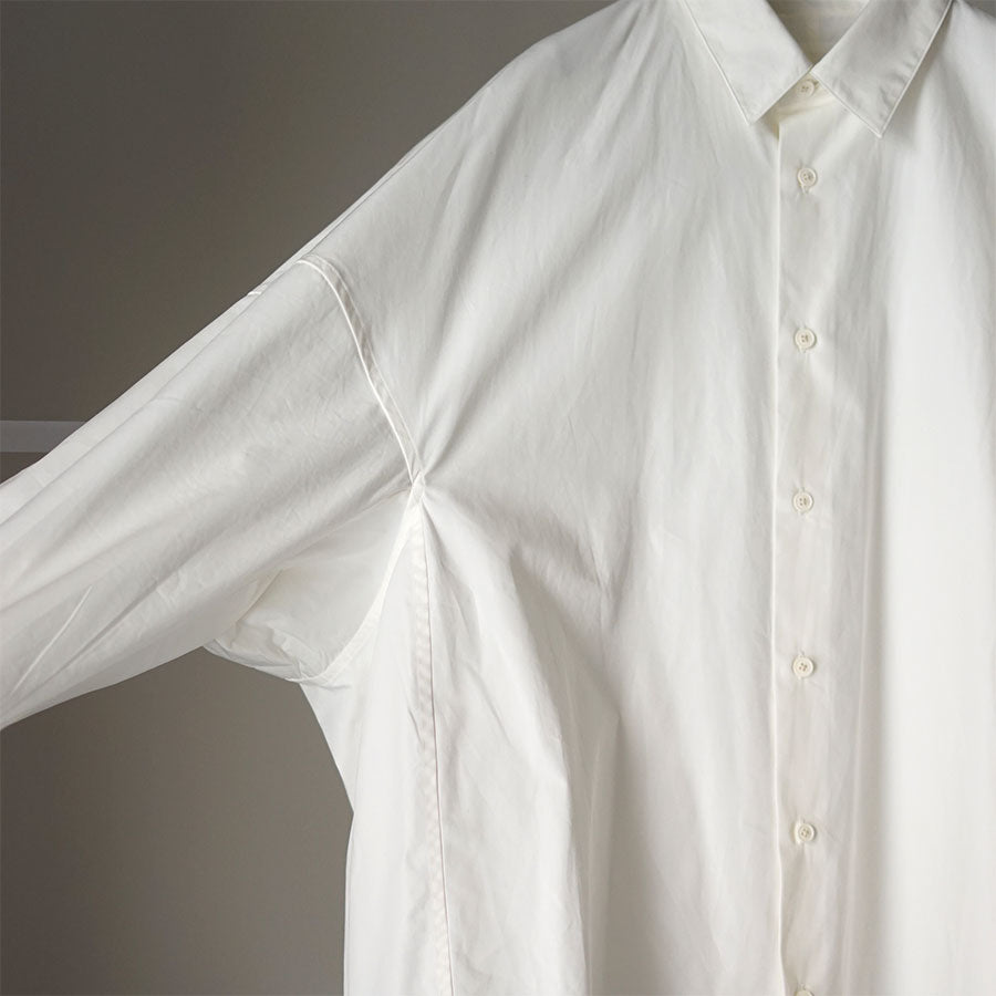 【nonnotte/ノノット】<br>Draping Shirt Type A <br>N-24S-005