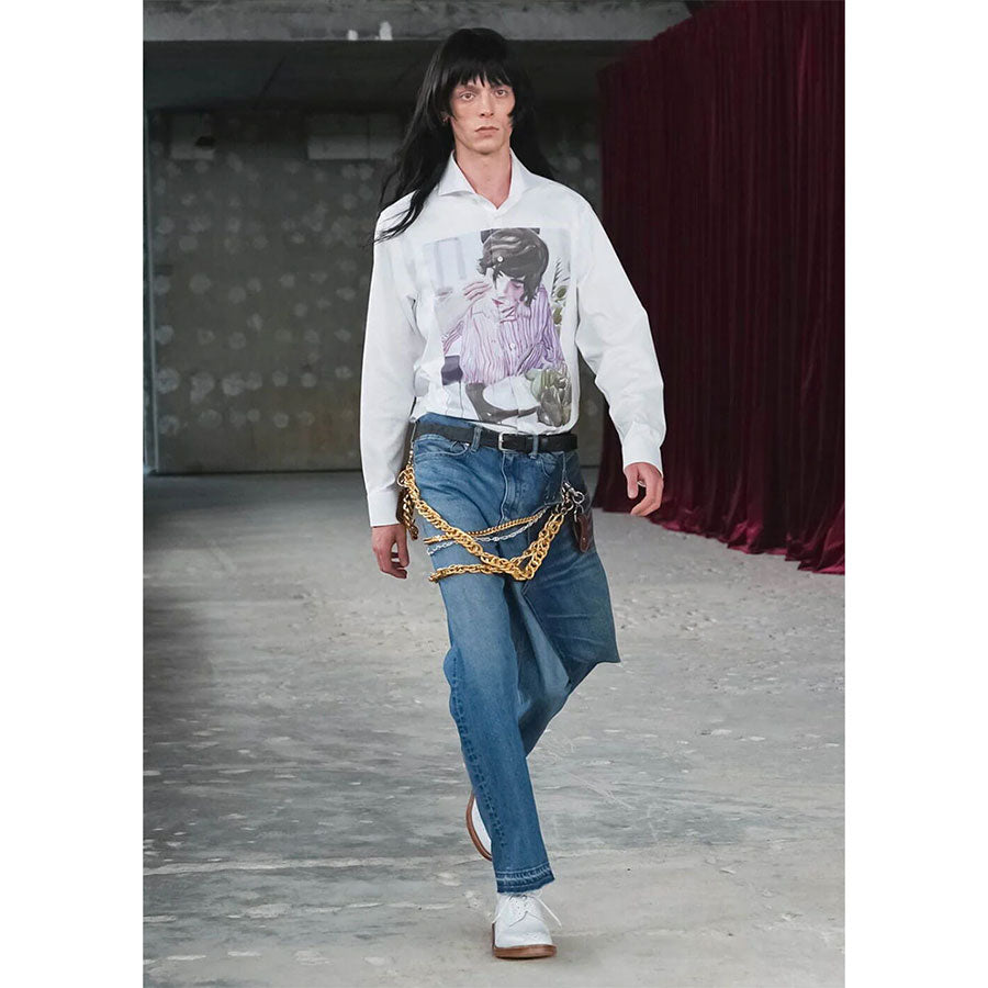 JUNYA WATANABE MAN/ジュンヤワタナベマン】綿ストレッチデニム×綿