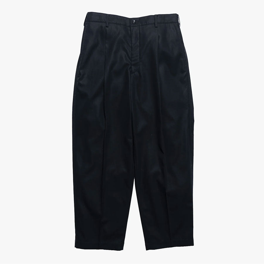 【Graphpaper/グラフペーパー】<br>Wooly Cotton Twill Wide Tapered Slacks <br>GM253-40047B