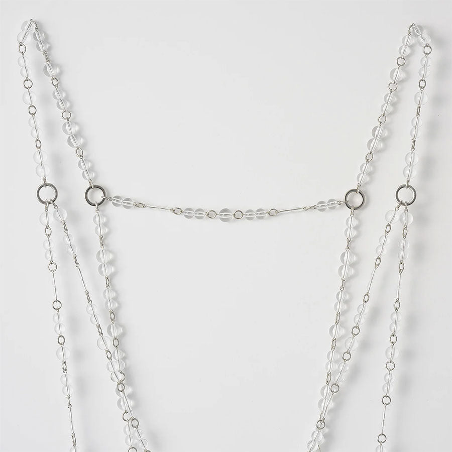 【MURRAL/ミューラル】<br>Dripping clear belt <br>241-2002