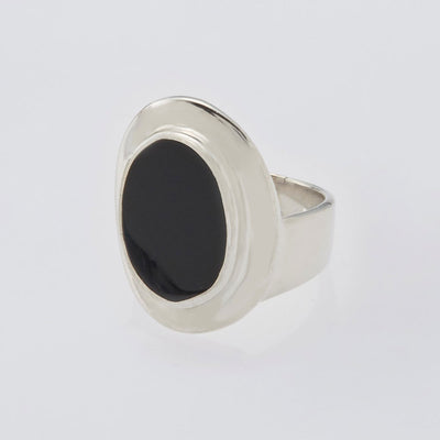 【XOLO JEWELRY/ショロジュエリー】<br>Amulet Ring with Onyx <br>XOR042