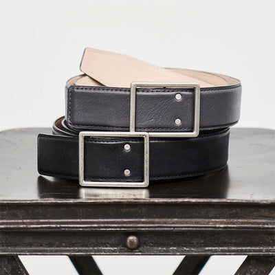 【Graphpaper/グラフペーパー】<br>Graphpaper Holeless Leather Classic Belt <br>GU253-90560B