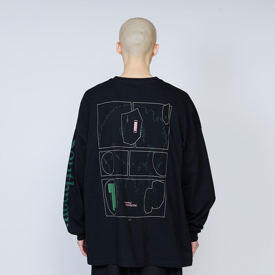【UNTRACE/アントレース】<br>グラフィック tee L/S_1 <br>_211