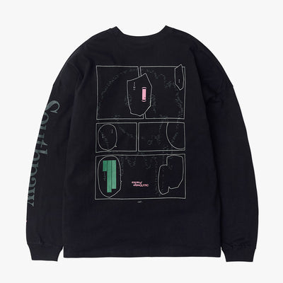 【UNTRACE/アントレース】<br>グラフィック tee L/S_1 <br>_211