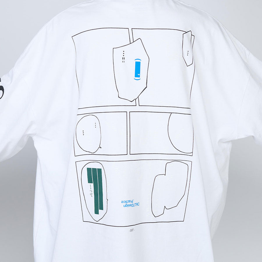 【UNTRACE/アントレース】<br>グラフィック tee L/S_1 <br>_211