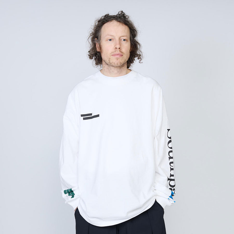 【UNTRACE/アントレース】<br>グラフィック tee L/S_1 <br>_211