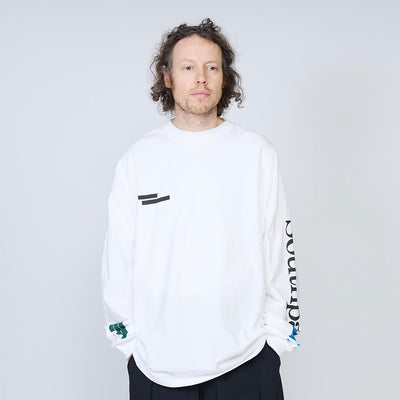 【UNTRACE/アントレース】<br>グラフィック tee L/S_1 <br>_211