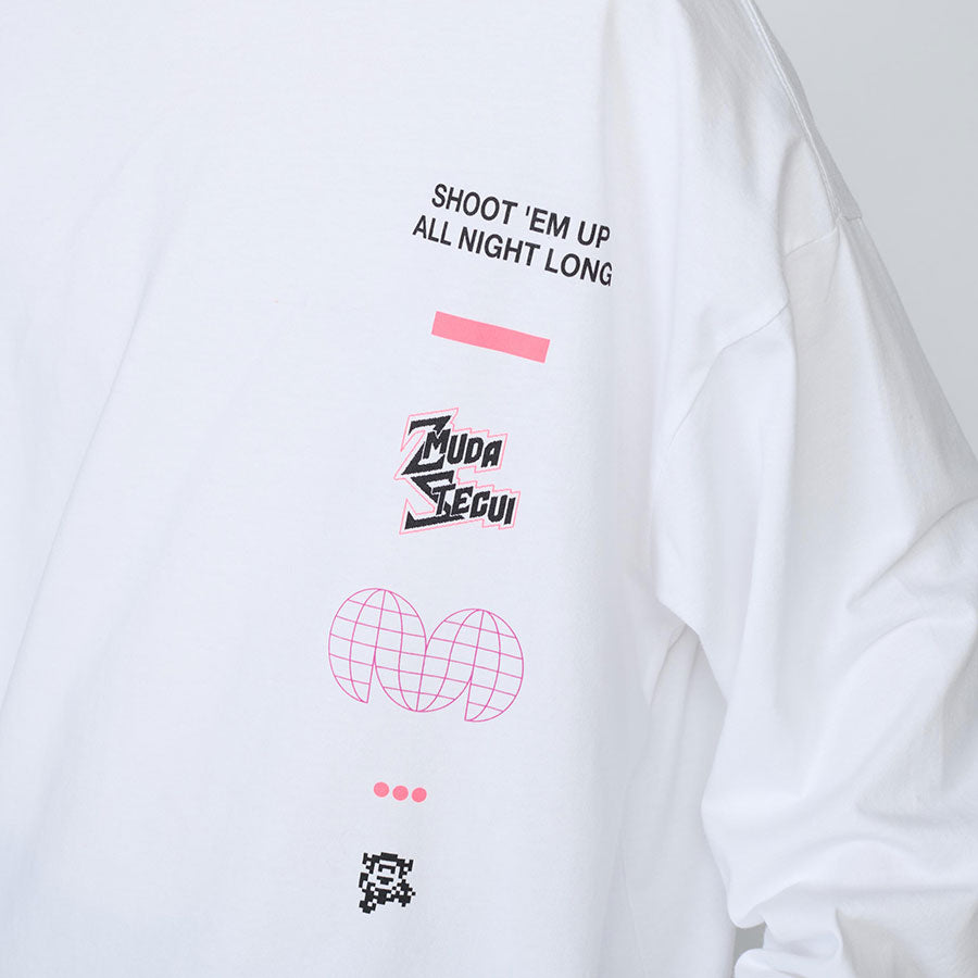 【UNTRACE/アントレース】<br>グラフィック tee L/S_3 <br>_213