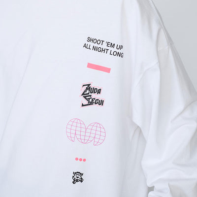 【UNTRACE/アントレース】<br>グラフィック tee L/S_3 <br>_213