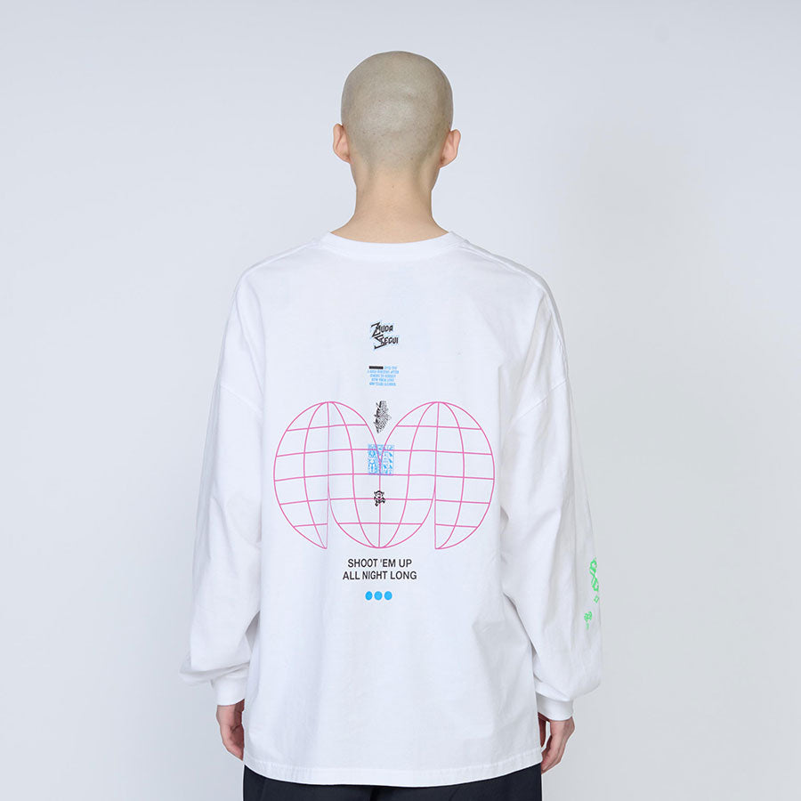 【UNTRACE/アントレース】<br>グラフィック tee L/S_3 <br>_213