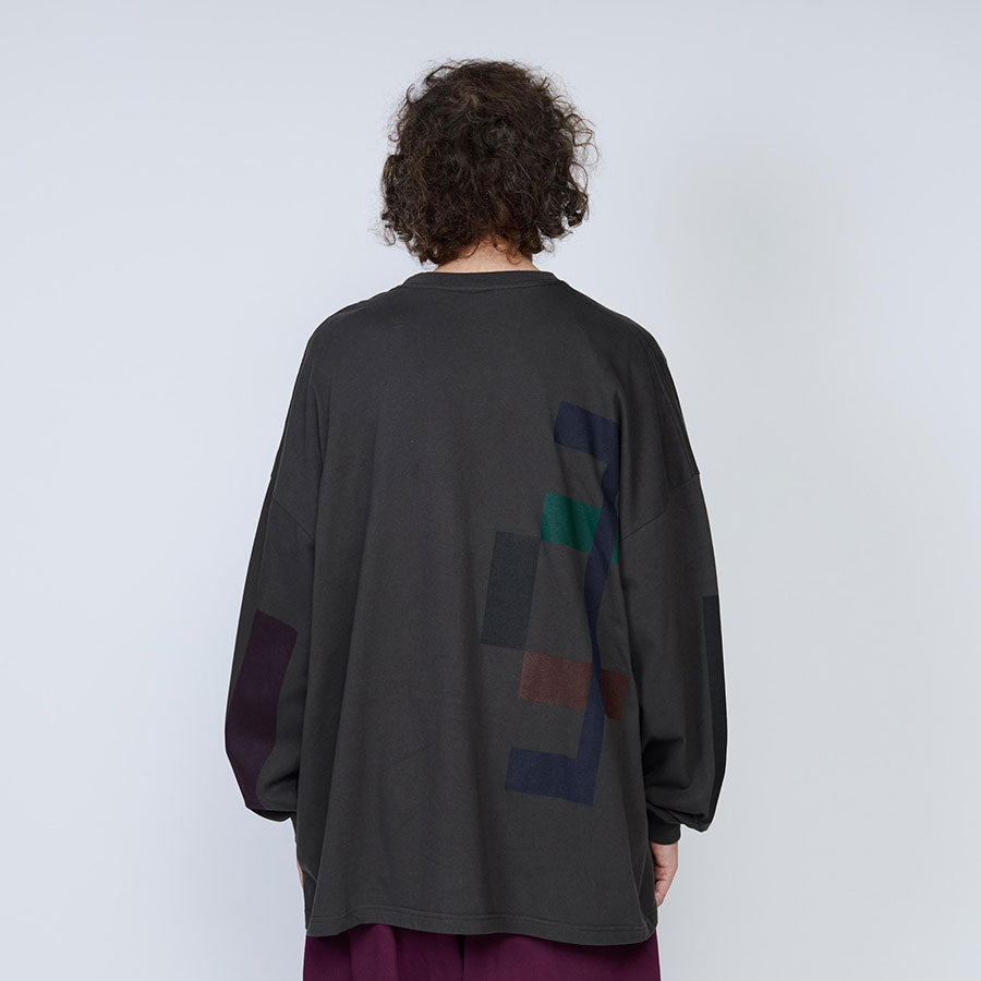 【UNTRACE/アントレース】<br>グラフィック tee L/S_4 <br>_214