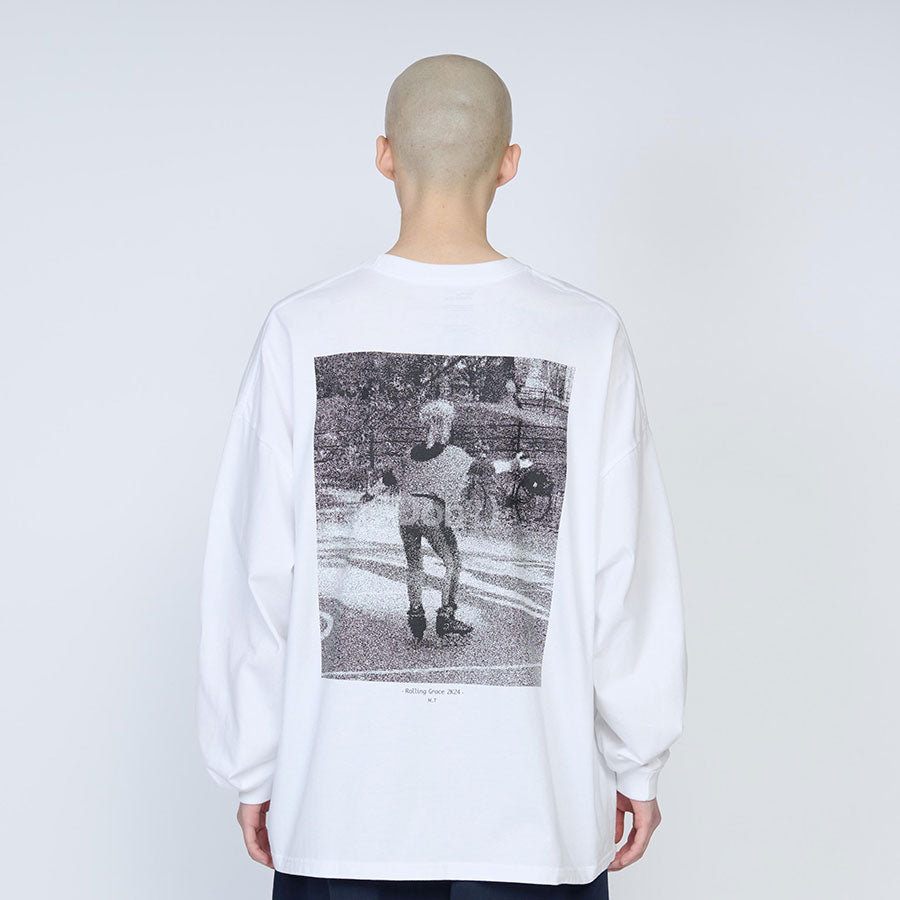 【UNTRACE/アントレース】<br>グラフィック tee L/S_5 <br>_215