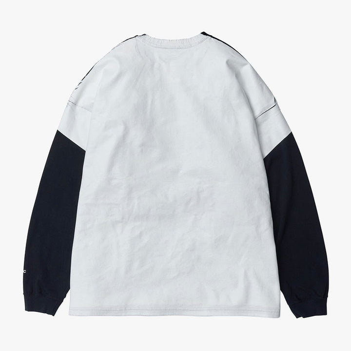 UNTRACE ホワイト長袖カットソー UNTRACE ホワイト長袖カットソー UNTRACE ホワイト長袖