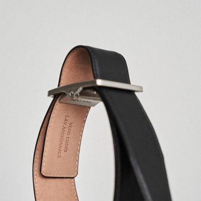 【Graphpaper/グラフペーパー】<br>Graphpaper Holeless Leather Classic Belt <br>GU253-90560B