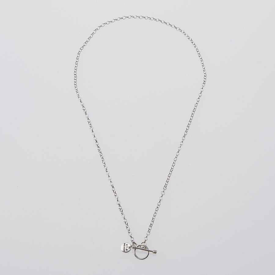 【XOLO JEWELRY/쇼로쥬얼리】<br> Round Link Necklace (50cm)<br> XON006-50 