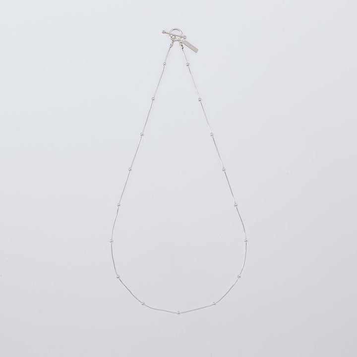 XOLO Mirror Ball Necklace シルバー925 60cm XOLO JEWELRY/ショロジュエリー】Sphere Snake Link Necklace (60cm