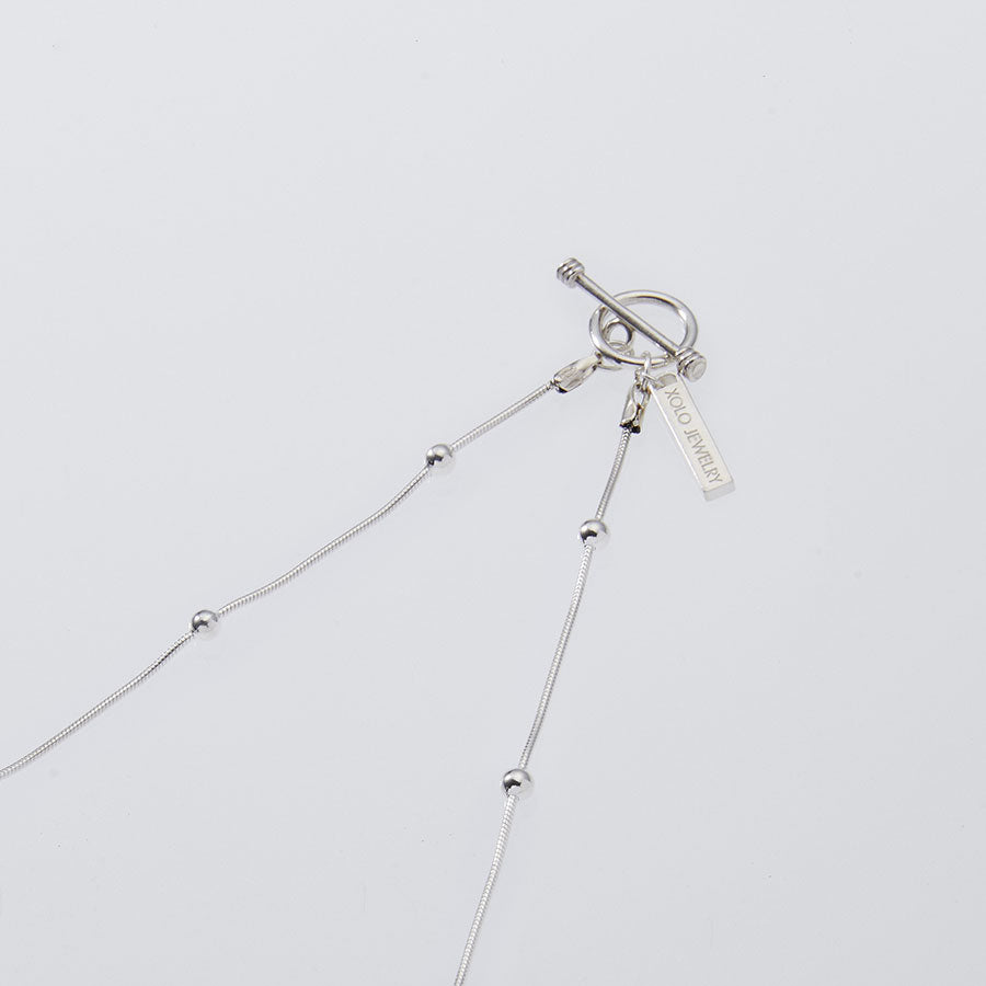 XOLO JEWELRY/ショロジュエリー】Sphere Snake Link Necklace (60cm