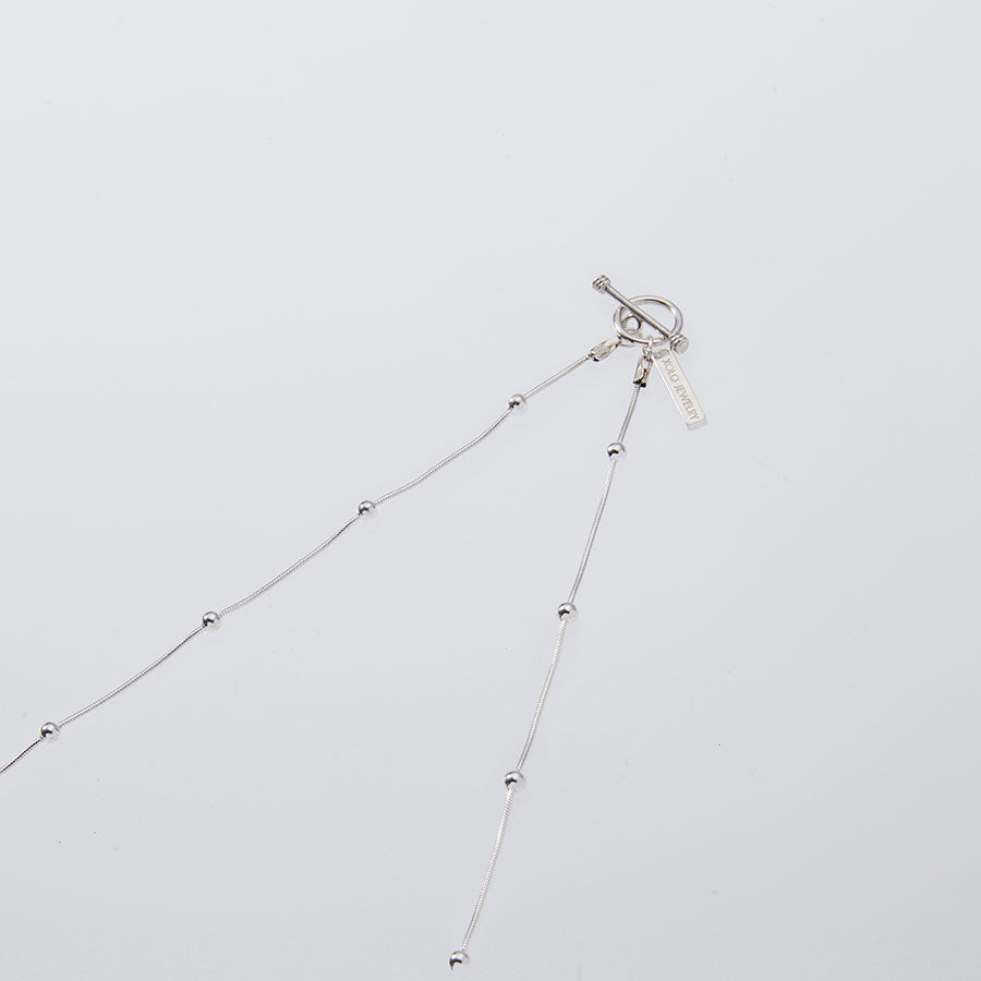 XOLO JEWELRY/ショロジュエリー】Sphere Snake Link Necklace (60cm