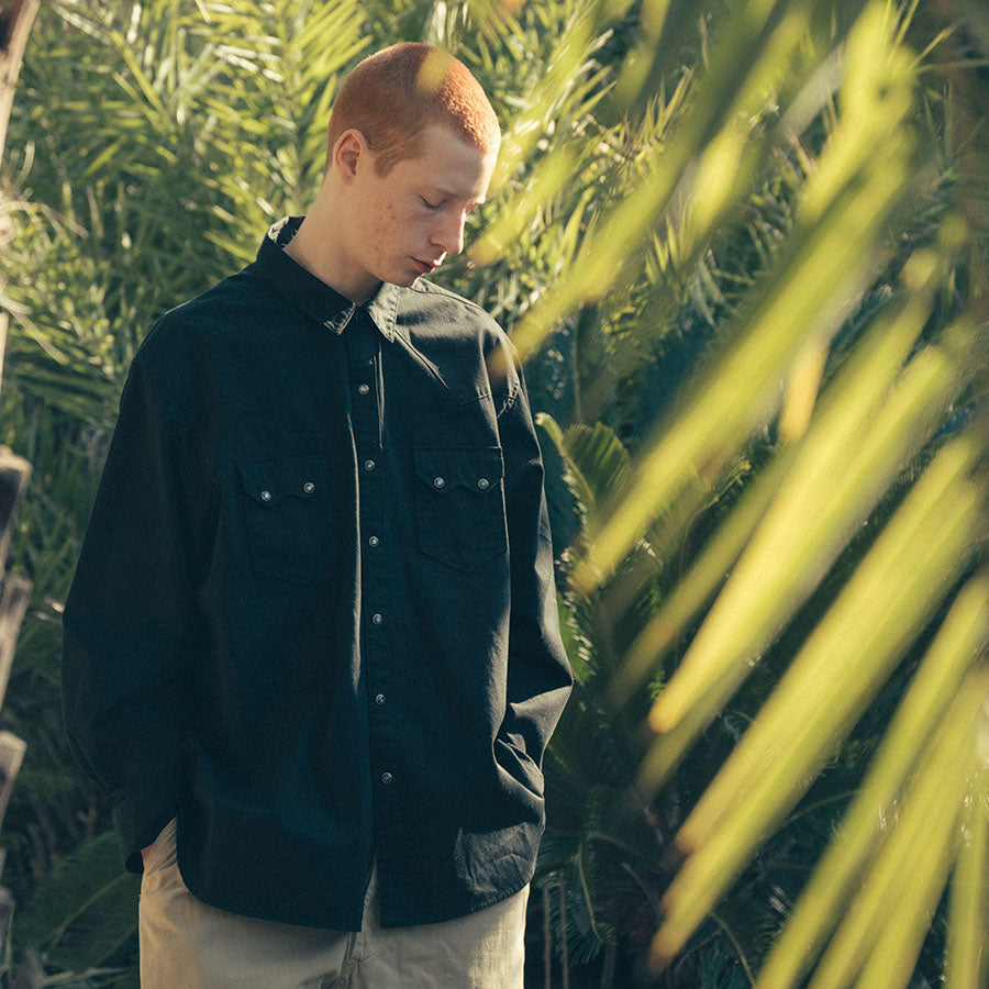 FOUNDOUR ファウンダ WESTERN SHIRT シャツ