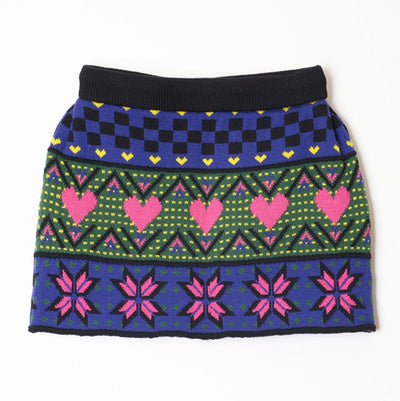 【HOLIDAY/ホリデイ】<br>MULTI KNIT MINI SKIRT <br>24204031