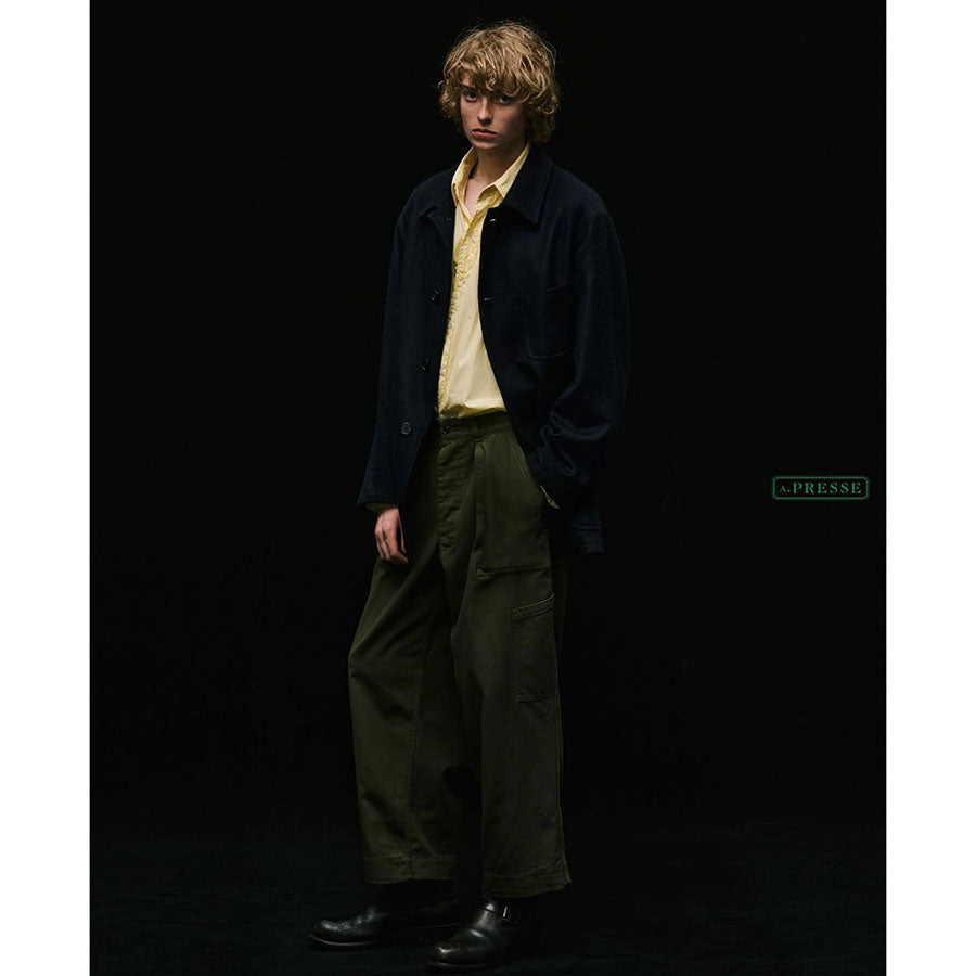 【A.PRESSE/アプレッセ】, Cashmere Light Flannel Jacket , 24SAP-01-06H