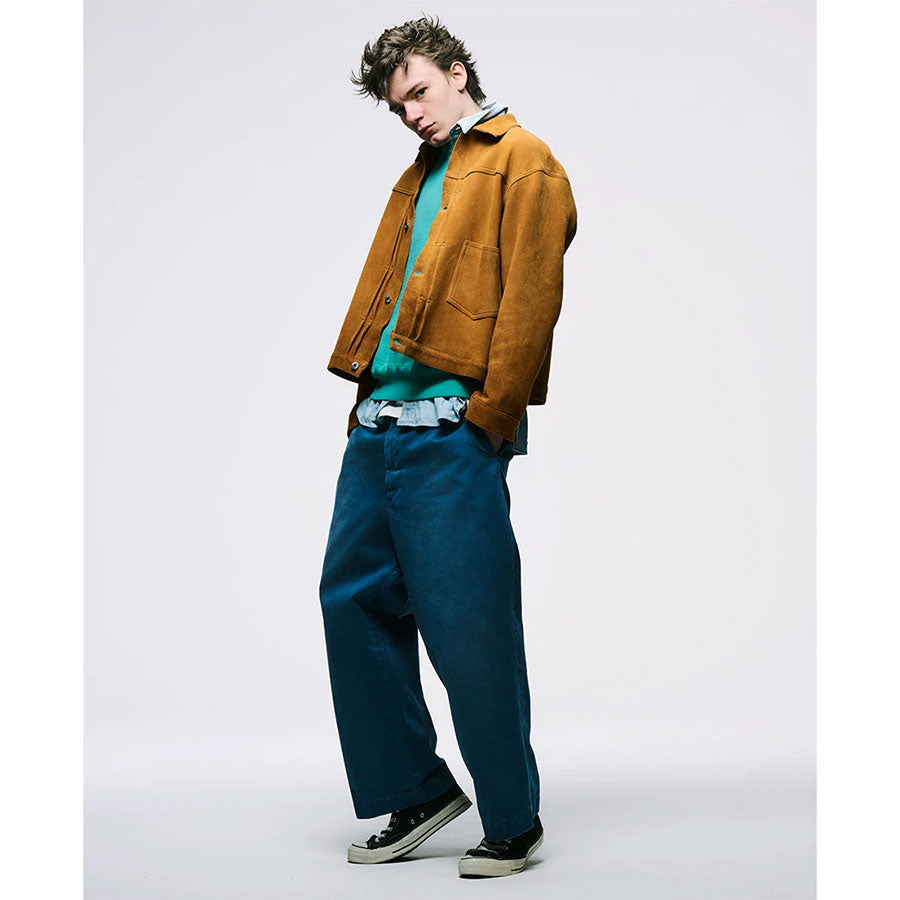 【A.PRESSE/アプレッセ】<br>Vintage Suede Leather No.213 Jacket <br>25AAP-01-59