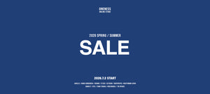 2026春夏セール【MEN】 – ONENESS ONLINE STORE