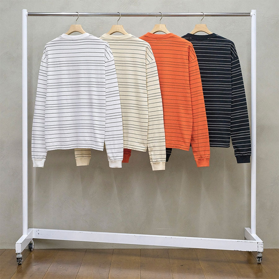 UNUSED アンユーズド UNUSED/アンユーズド】Border long sleeve T-shirt US2544の通販