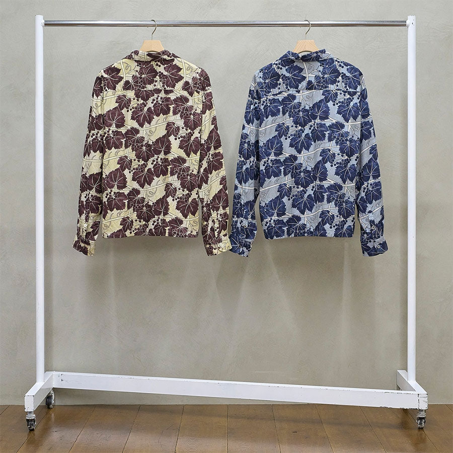 UNUSED/アンユーズド】Long sleeve print shirtLong sleeve print
