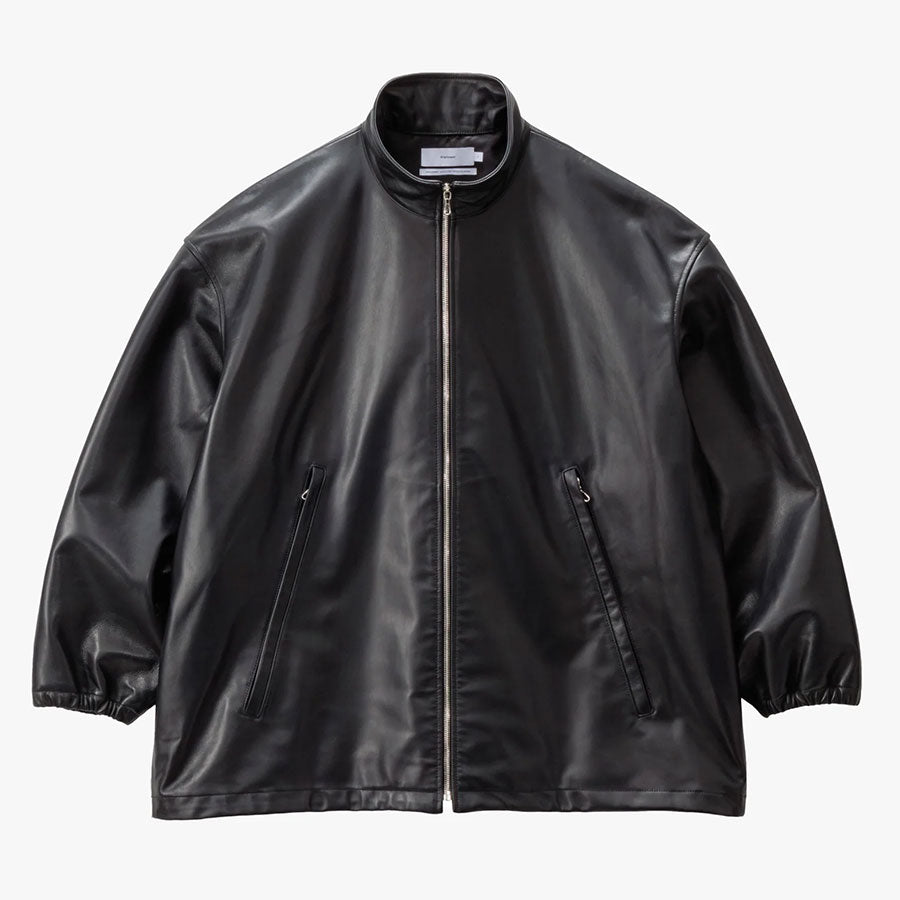 【Graphpaper/グラフペーパー】<br>Sheep Leather Track Blouson <br>GM253-30445