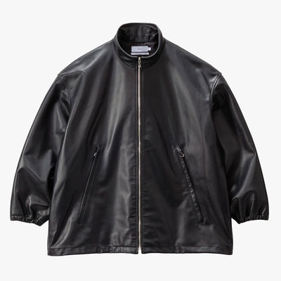 【Graphpaper/グラフペーパー】<br>Sheep Leather Track Blouson <br>GM253-30445