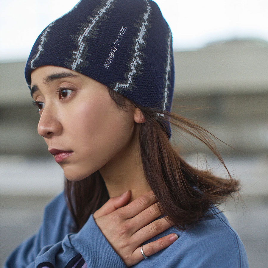 【SEDAN ALL-PURPOSE/セダンオールパーパス】<br>Thunder Beanie <br>SD24F-CP05