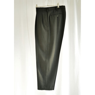 【HEUGN/ユーゲン】<br>Geoge Gabardine Black <br>TROUSER010