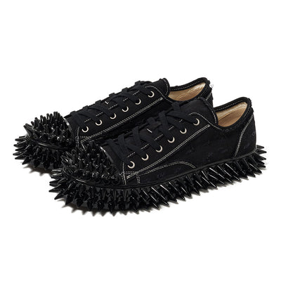 【doublet/ダブレット】<br>SPIKY CANVAS SNEAKER <br/>25AW75FT62