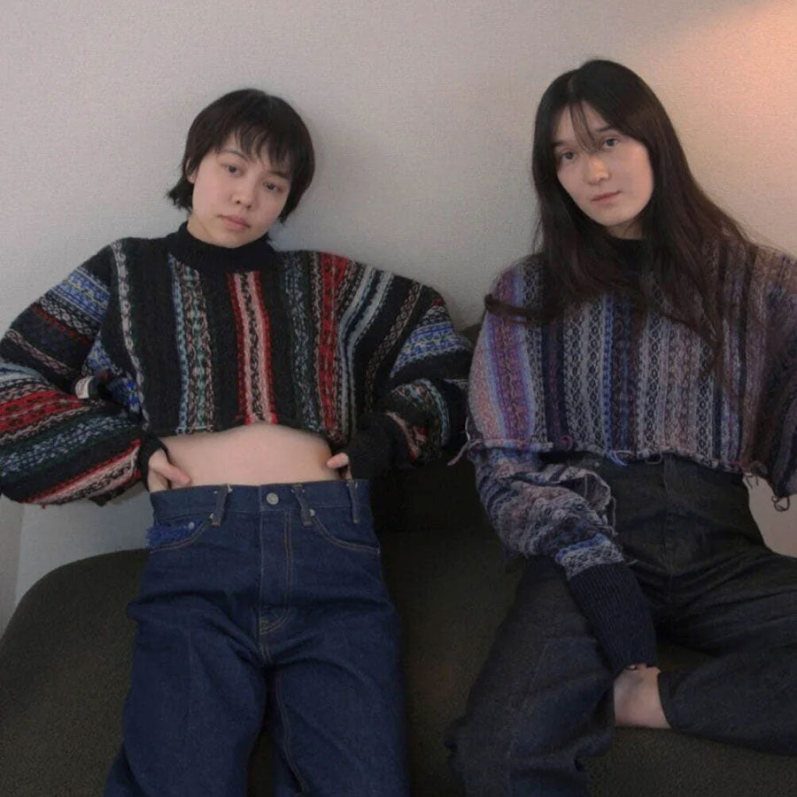 【Kota Gushiken/コウタグシケン】<br>Jumper-ish Scarf - Jamieson’s×Kota Gushiken <br>KGAW25-K05